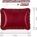 Homiest Ruffle Satin Pillowcase - Image 3