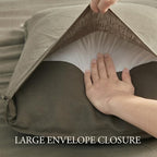 DAPU 100% Linen Duvet Cover Set - Image 5