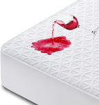 Premium Waterproof Mattress Protector California King Size, Breathable Bed by GOPOONY