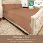 ClevaHome Full Size Sheet Set - Image 6