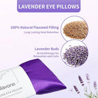Lavender Weighted Eye Pillow for Relaxation, Lavender Eye Mask - Image 2