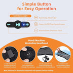 Sleep Headphones Bluetooth 6.0 Headband, 20H Playtime Headband Headphones - Image 7