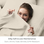 Mellanni Full Size Flat Sheet - Image 5