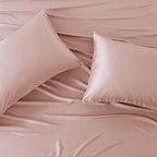 NATUREFIELD Pillowcases, Rayon Derived from Bamboo Pillow Cases King Size Set - Image 6