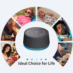 SoundLegend White Noise Sleep Sound Machines 30 Sounds 12 Colors Light 32-Level - Image 7