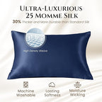 THXSILK 100% Silk Pillowcase for Hair and Skin Luxury 25 Momme Mulberry Silk - Image 5