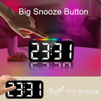 Topski Loud Alarm Clocks for Bedrooms Heavy Sleepers, Plug-in Digital Bedside - Image 7