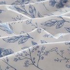 mixinni Blue Flowers Duvet Cover - Image 4