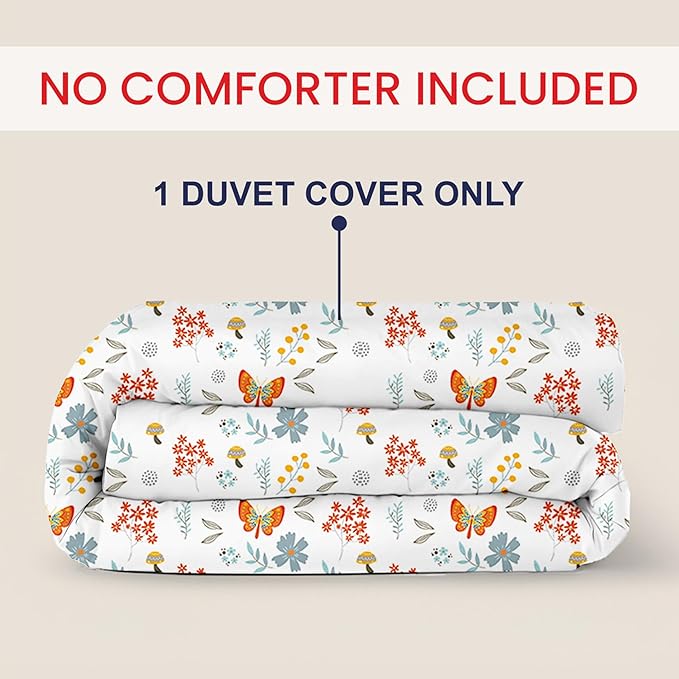 Kotton Culture 120"x98" 1 Pc Oversized King Duvet Cover Only 100% Egyptian - Image 2