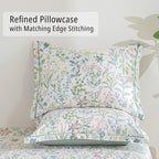 LEMIROE Floral Cotton Comforter King Size - Image 4