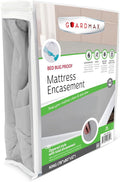 Guardmax Jersey Knitted King Zippered Mattress Encasement by Guardmax