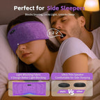 Sleep Headphones Bluetooth 6.0 Headband, 20Hr Headband Headphones - Image 4