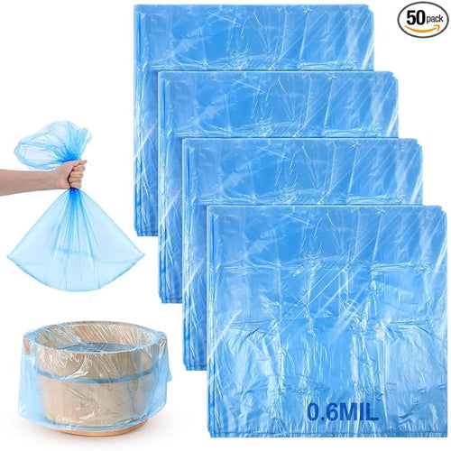 AmazingSpark 50 Pcs Blue Disposable Foot Bath Liners Heavy Duty Thickening by Unknown