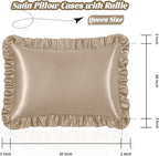 Homiest Ruffle Satin Pillowcase - Image 3