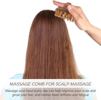 Wooden Scalp Massage Comb - Image 4