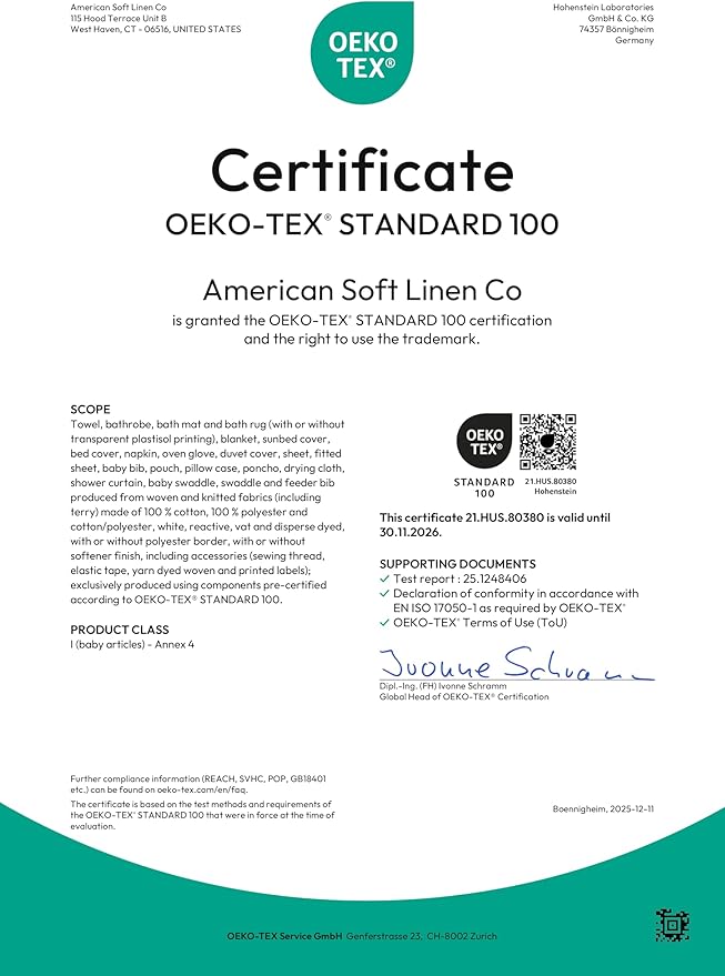 American Soft Linen 100% Cotton Hair Towels - Image 7