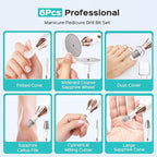 COSLUS C43 Professional Manicure Pedicure Kit, 5-in-1 Electric Nail File - Image 7