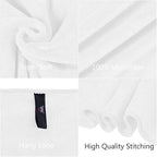JML Bath Towel, Large Microfiber Bath Towels Set 6 Pack - Image 5