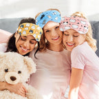 Cuffbow 6 Pack Plush Sleep Mask Set, Cute Plush Eye Masks - Image 6