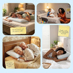 Stomach Sleeping Pillow for Back & Stomach Sleeper, Flat Soft Pillows for - Image 7