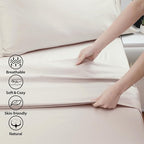 Cotton King Flat Sheet Only, 600 Thread Count 100% Egyptian Cotton Top Sheet - Image 3