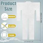 Xtinmee Disposable Body Wraps PE Sauna Bath Suit Plastic Body Sauna Wrap - Image 2