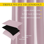 NICETOWN 80 inch Curtains Privacy - Image 3
