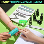 FANDAMEI Nail Tools, Nail Care Kit, Nail Files 100/180, Nail Buffer Block - Image 6