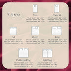 LuxClub 4 PC California King Sheet Set, Breathable Luxury Bed Sheets, Deep - Image 4