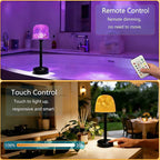Waterproof Bathroom Lamp with 16 Color Ocean Wave Projector, Rechargeable - Image 6