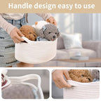 Happyiren Cute Woven Storage Basket - Image 4