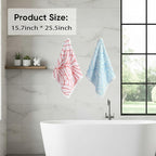 2-Pack Women's Microfiber Hair Towel Wrap: 50% Faster Drying, Ultra - Image 2