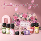SALUBRITO Floral Fragrance Oils Set, Essential Oils - Image 6