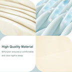 Accuratex Cooling Pillow Cases Standard Size Set of 2, Envelope Soft Breathable - Image 5