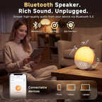Geuuap Sunrise Alarm Clock White Noise Machine | Natural Wake-Up Light - Image 5
