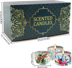 YOROXRG 24Pack Scented Candles, Soy Wax Travel Tin Jar Candles, Aromatherapy - Image 8