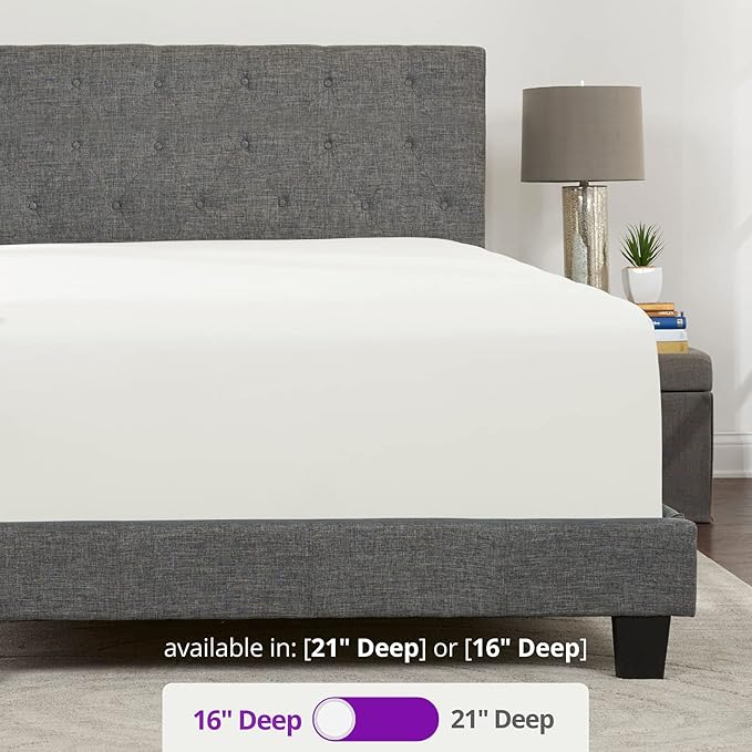 Real 16" Deep Pocket Queen Fitted Sheets - Image 3