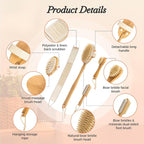 7 Packs Dry Brushing Body Brush Set - Image 3