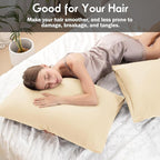 Pillowcases Queen Size 2 Pack, Cooling Viscose from Bamboo Pillow Cases - Image 5