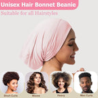 Satin Bonnet for Sleeping Night Cap, Adjustable Satin Lined Silk Bonnets Sleep - Image 5