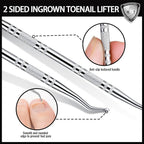 Teenitor Ingrown Toenail Tool, Pedicure Tools - Image 6