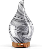 Porseme 150ml Essential Oil Diffuser Glass Color Changing Aroma Air Diffusers by Porseme