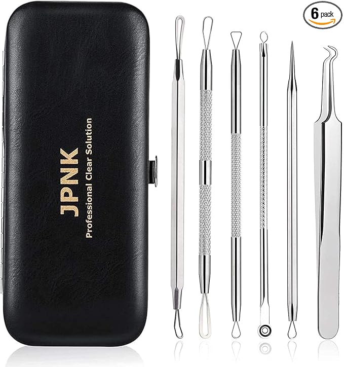 JPNK Blackhead Remover Comedone Extractor Acne Removal Kit.. by JPNK