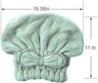 Jseng Microfiber Hair Drying Towel Cap, Extrame Soft & Ultra Absorbent - Image 3