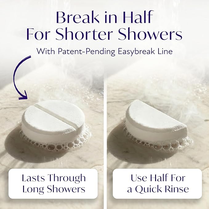 Solia Lavender Shower Steamers Aromatherapy 7-Pack - Image 3