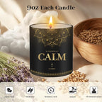 WarmEmbrace Scented Candles, 9 Oz Candle Sets - Image 4