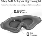 Sleep Mask - Total Blackout 3D Sleeping Mask, Super Lightweight & Silky Soft - Image 4