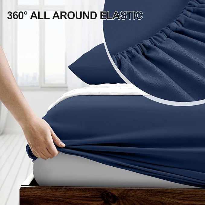 FreshCulture Twin Fitted Sheet Only 2 Pack - Image 3