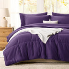 CozyLux Full Size Comforter Sets Purple - Image 8