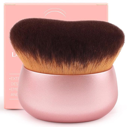 75MM Extra Large Self Tanner Kabuki Makeup Brush – Ultra Soft Dense Vegan by Glor%C3%A9Brochas